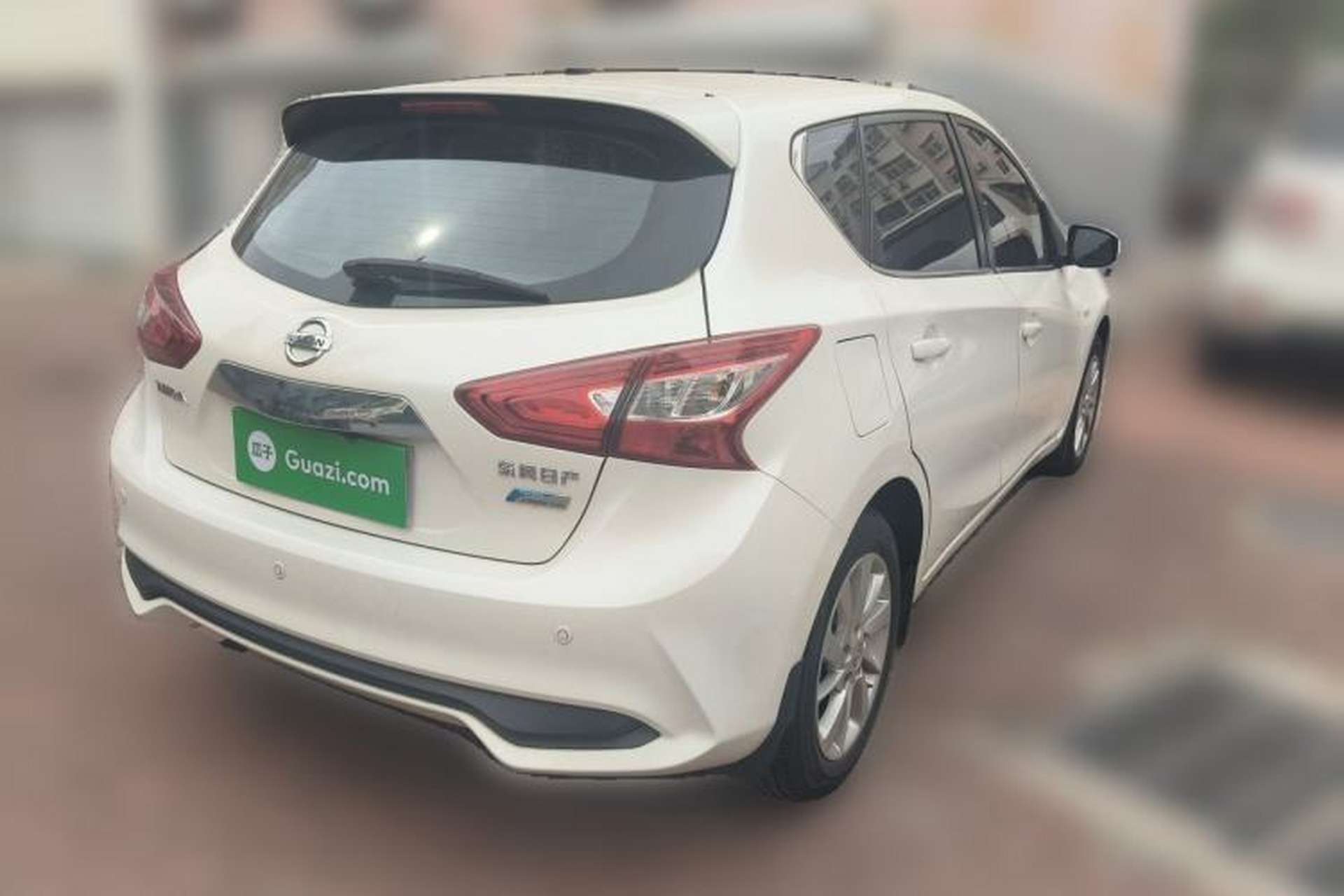 Used Nissan Tiida 2019 1.6L CVT Cool Edition China VI Standard Rear Right 45 Deg