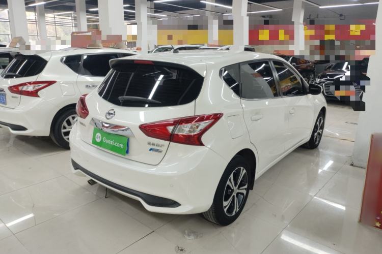 Used Nissan Tiida 2019 1.6L CVT Smart Drive Version China VI Standard Rear Right 45 Deg