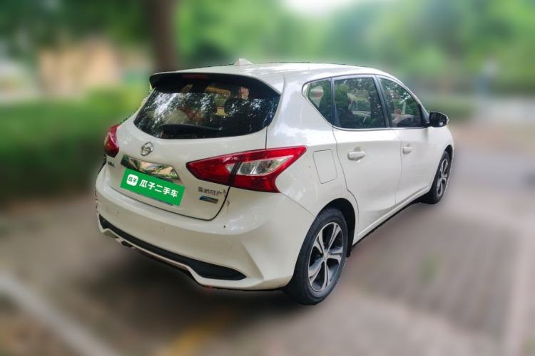 Used Nissan Tiida 2019 1.6L CVT Smart Drive Version China VI Standard Rear Right 45 Deg