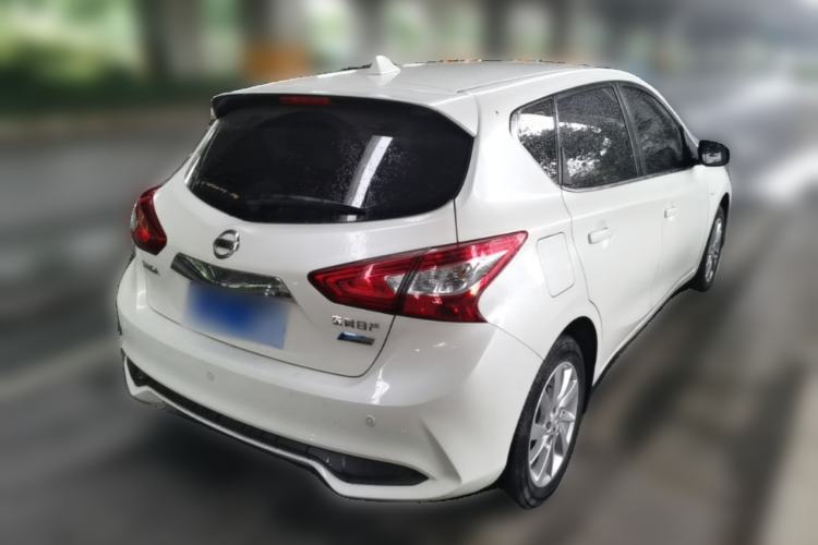 Used Nissan Tiida 2019 1.6L CVT Cool Edition China VI Standard Rear Right 45 Deg