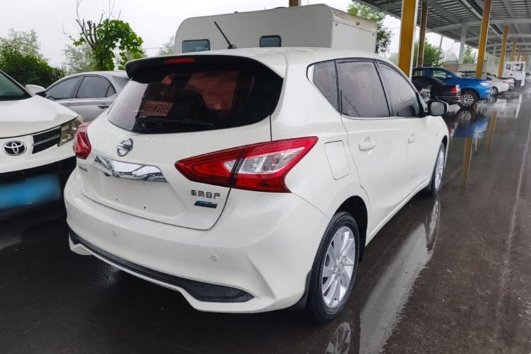 Used Nissan Tiida 2019 1.6L CVT Cool Edition China VI Standard Rear Right 45 Deg