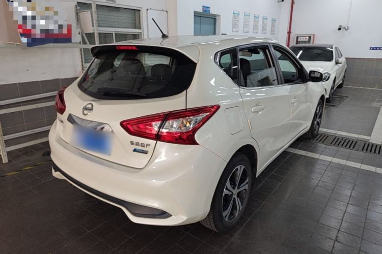 Used Nissan Tiida 2019 1.6L CVT Smart Drive Version China VI Standard Rear Right 45 Deg