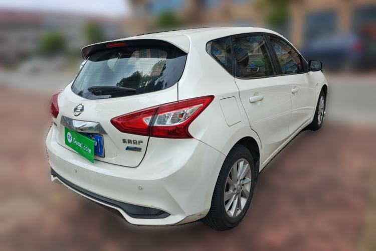 Used Nissan Tiida 2019 1.6L CVT Cool Edition China VI Standard Rear Right 45 Deg