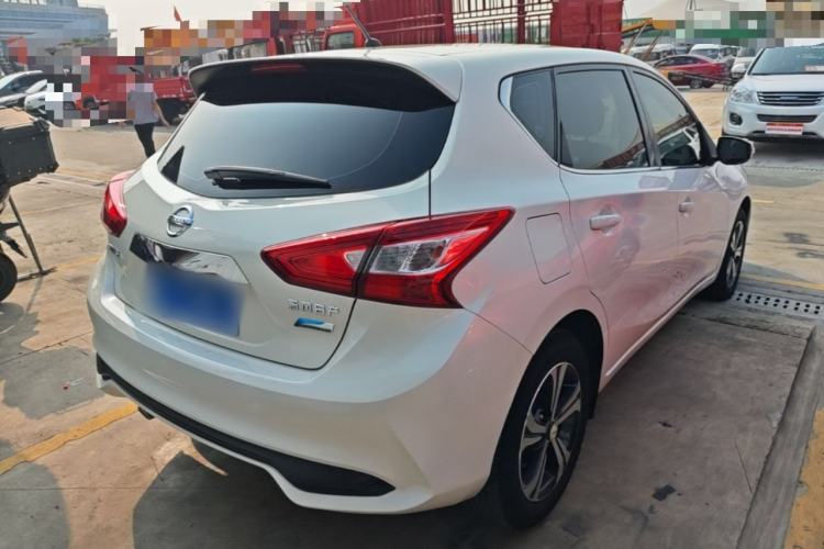 Used Nissan Tiida 2019 1.6L CVT Smart Enjoyment Version China V Standard Rear Right 45 Deg