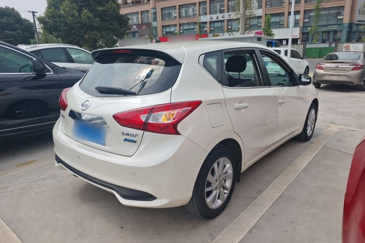 Used Nissan Tiida 2019 1.6L CVT Cool Edition China VI Standard Rear Right 45 Deg