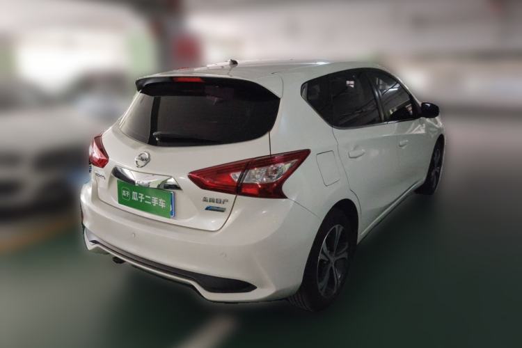 Used Nissan Tiida 2019 1.6L CVT Smart Drive Version China V Standard Rear Right 45 Deg
