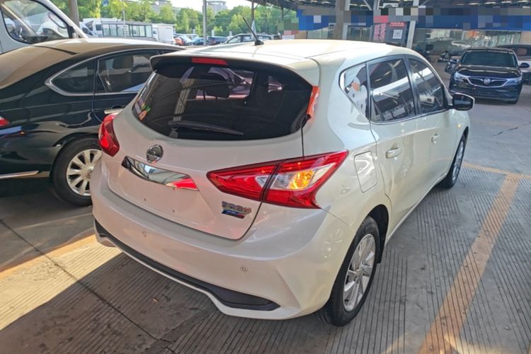 Used Nissan Tiida 2019 1.6L CVT Cool Edition China VI Standard Rear Right 45 Deg