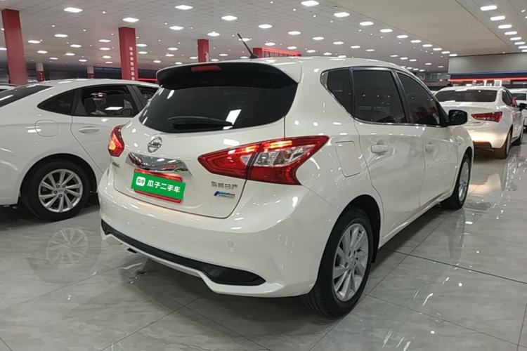 Used Nissan Tiida 2019 1.6L CVT Cool Edition China VI Standard Rear Right 45 Deg