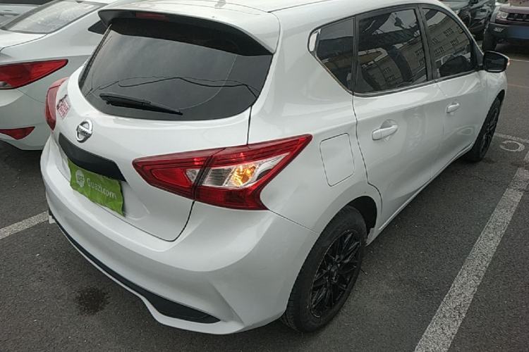 Used Nissan Tiida 2019 1.6L CVT Smart Drive Version China VI Standard Rear Right 45 Deg