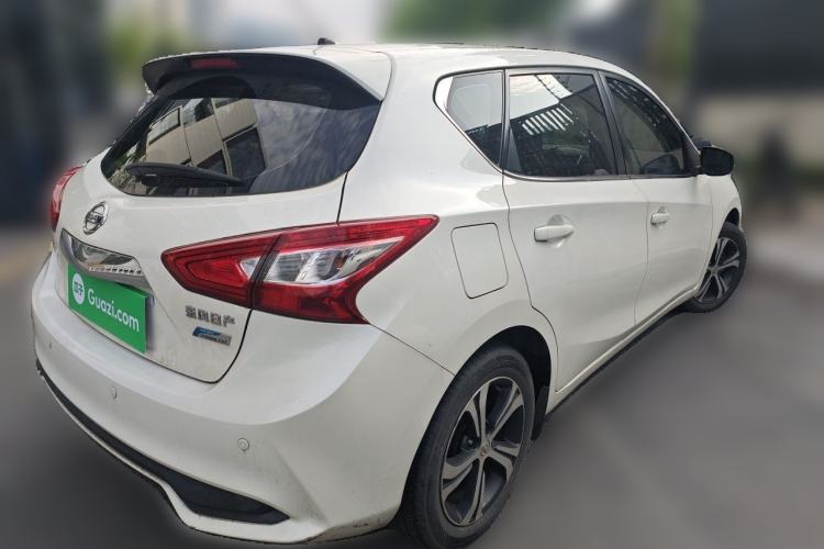 Used Nissan Tiida 2019 1.6L CVT Smart Drive Version China VI Standard Rear Right 45 Deg