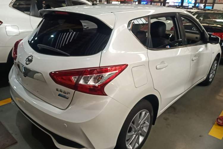 Used Nissan Tiida 2019 1.6L CVT Cool Edition China VI Standard Rear Right 45 Deg