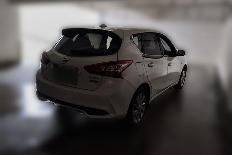 Used Nissan Tiida 2019 1.6L CVT Cool Edition China VI Standard Rear Right 45 Deg