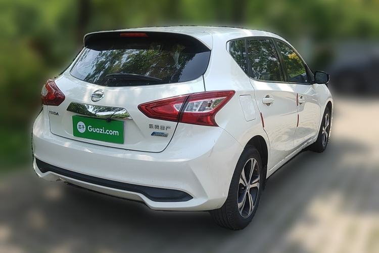 Used Nissan Tiida 2019 1.6L CVT Smart Drive Version China VI Standard Rear Right 45 Deg