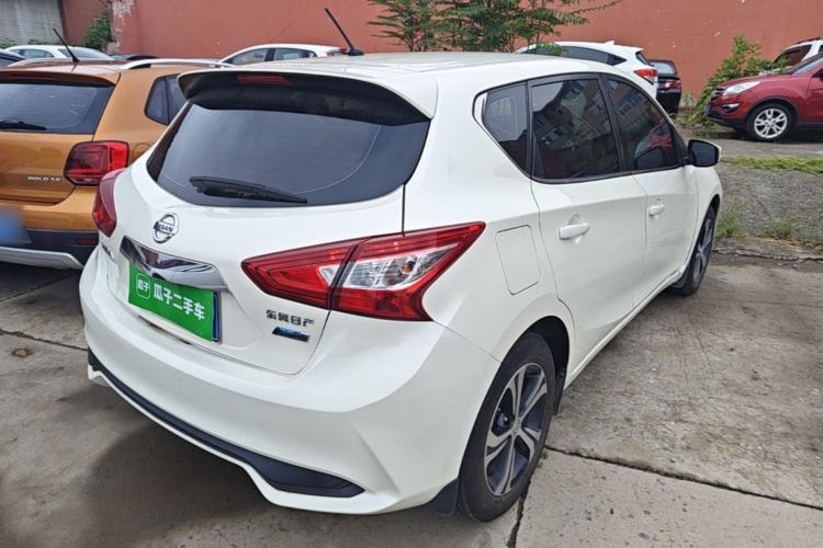 Used Nissan Tiida 2019 1.6L CVT Smart Enjoyment Version China VI Standard Rear Right 45 Deg