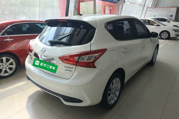 Used Nissan Tiida 2019 1.6L CVT Cool Edition China VI Standard Rear Right 45 Deg