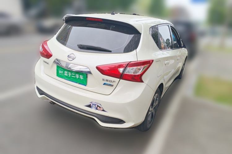 Used Nissan Tiida 2019 1.6L CVT Smart Drive Version China VI Standard Rear Right 45 Deg