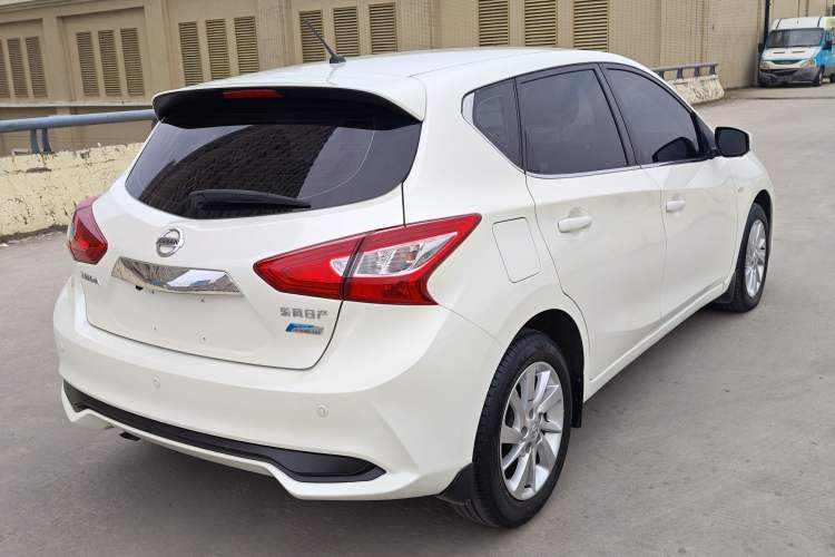 Used Nissan Tiida 2019 1.6L CVT Cool Edition China VI Standard Rear Right 45 Deg
