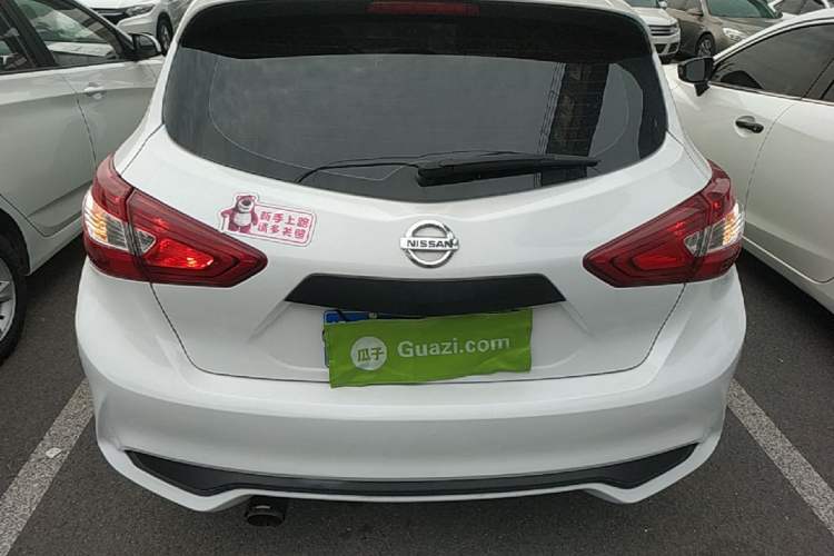 Used Nissan Tiida 2019 1.6L CVT Smart Drive Version China VI Standard Rear