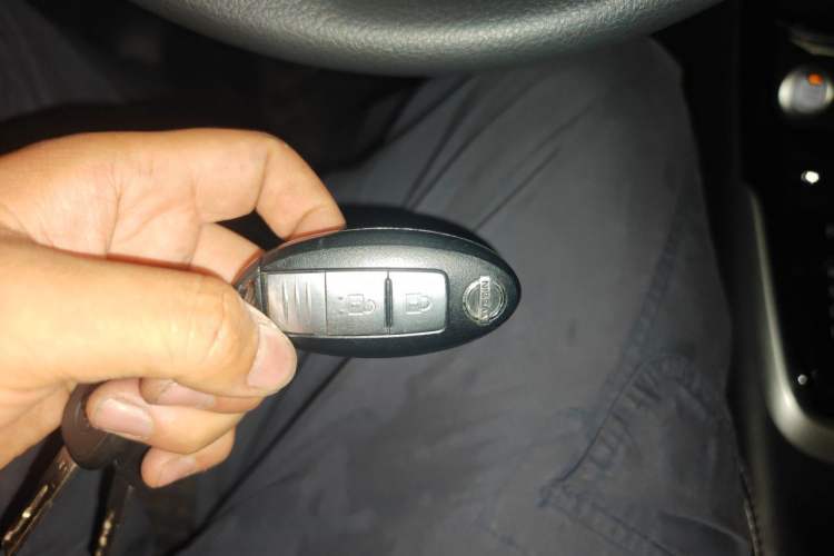 Used Nissan Tiida 2019 1.6L CVT Smart Drive Version China V Standard Vehicle Key