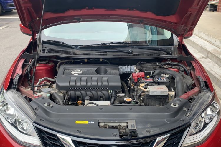 Used Nissan Tiida 2020 1.6L CVT Cool Edition Engine Bay