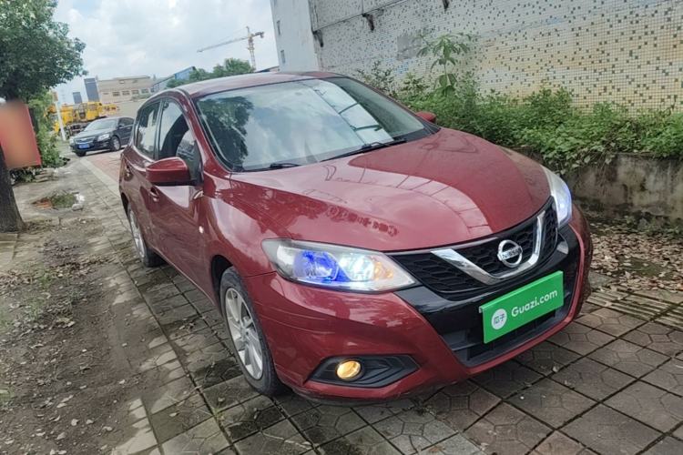 Used Nissan Tiida 2020 1.6L CVT Cool Edition Front Right 45 Deg