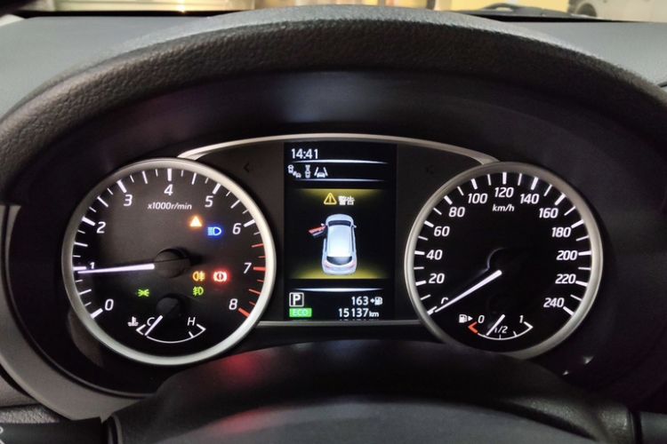 Used Nissan Tiida 2020 1.6L CVT Smart Drive Edition Odometer Close Up