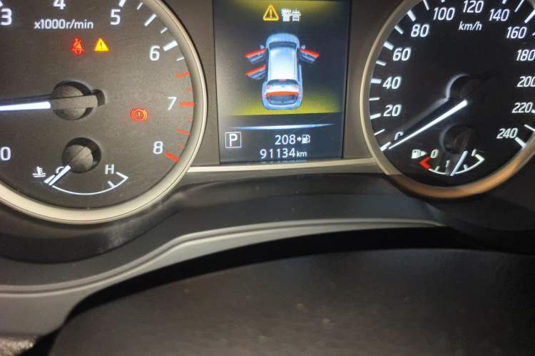 Used Nissan Tiida 2020 1.6L CVT ZhiZun Edition Odometer Close Up