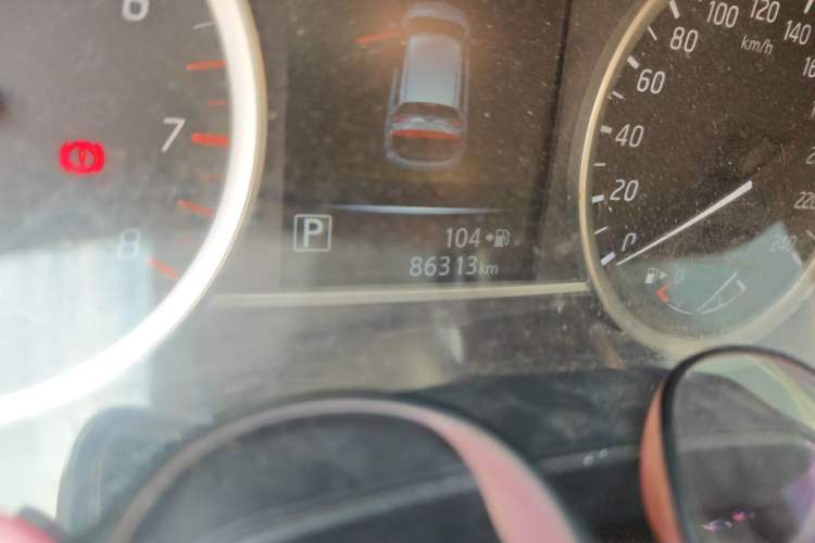 Used Nissan Tiida 2020 1.6L CVT Smart Drive Edition Odometer Close Up