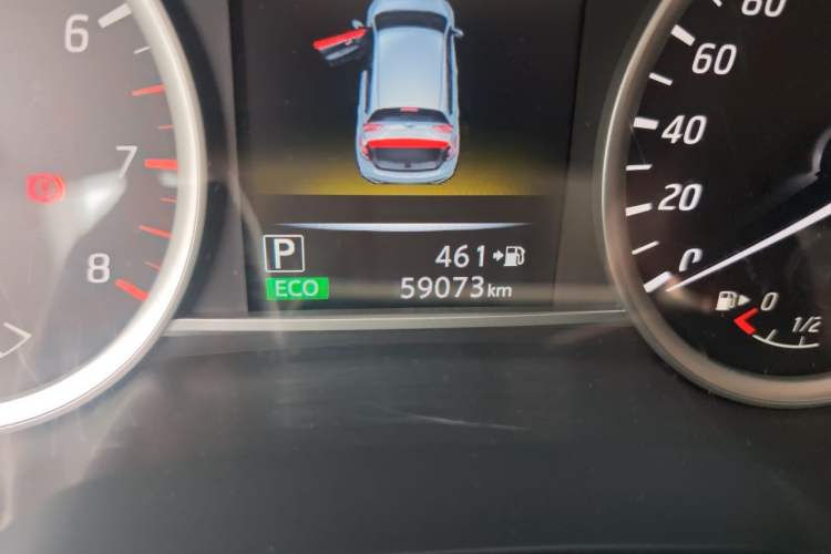 Used Nissan Tiida 2020 1.6L CVT Smart Drive Edition Odometer Close Up