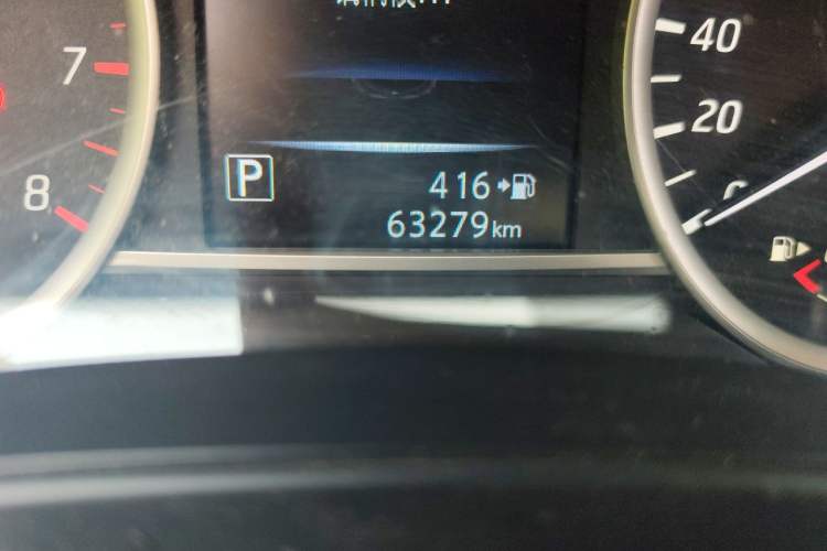 Used Nissan Tiida 2020 1.6L CVT Smart Drive Edition Odometer Close Up