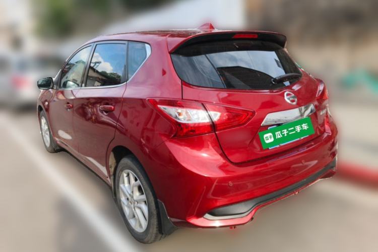 Used Nissan Tiida 2020 1.6L CVT Cool Edition Rear Left 45 Deg