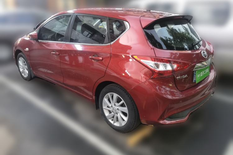 Used Nissan Tiida 2020 1.6L CVT Cool Edition Rear Left 45 Deg