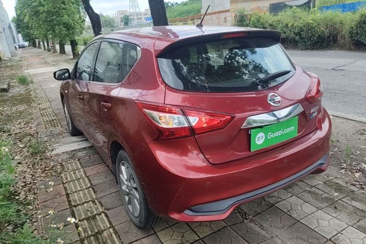 Used Nissan Tiida 2020 1.6L CVT Cool Edition Rear Left 45 Deg