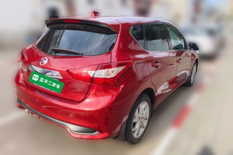 Used Nissan Tiida 2020 1.6L CVT Cool Edition Rear Right 45 Deg