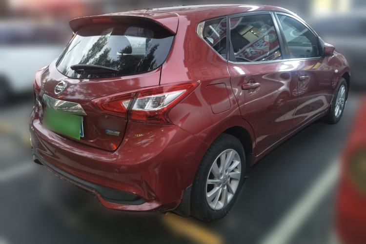 Used Nissan Tiida 2020 1.6L CVT Cool Edition Rear Right 45 Deg