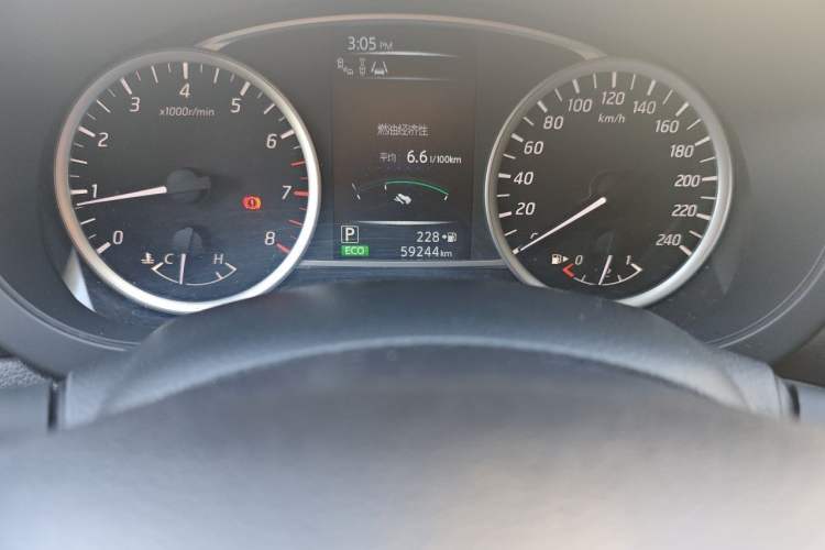 Used Nissan Tiida 2020 1.6L CVT Smart Drive Edition Odometer Close Up