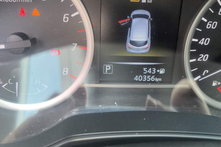 Used Nissan Tiida 2020 1.6L CVT Smart Drive Edition Odometer Close Up