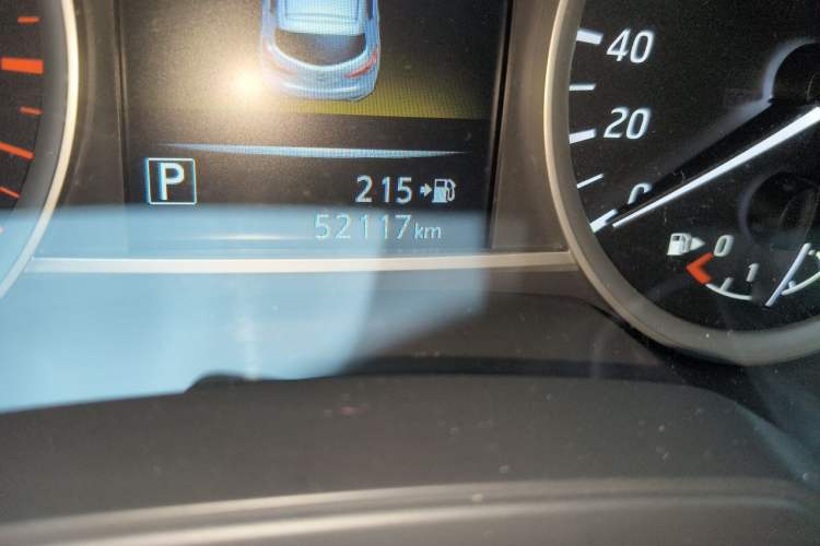 Used Nissan Tiida 2020 1.6L CVT Smart Drive Edition Odometer Close Up