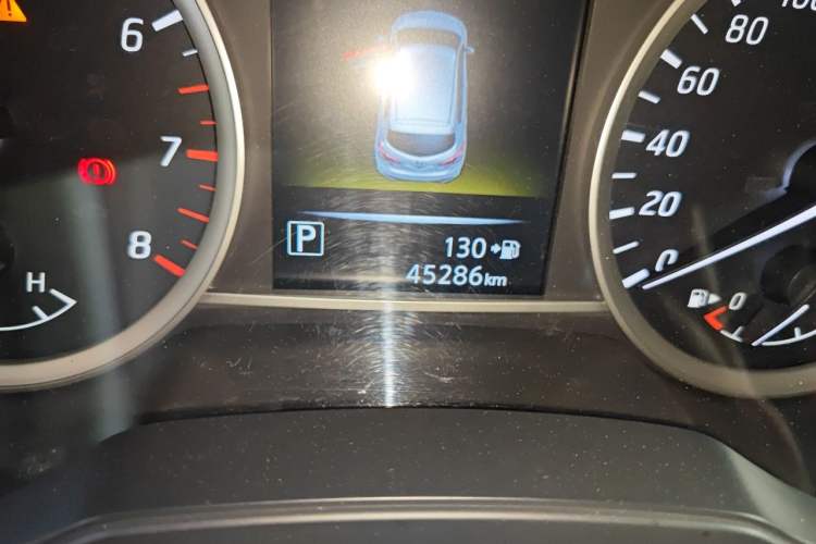 Used Nissan Tiida 2020 1.6L CVT Smart Drive Edition Odometer Close Up
