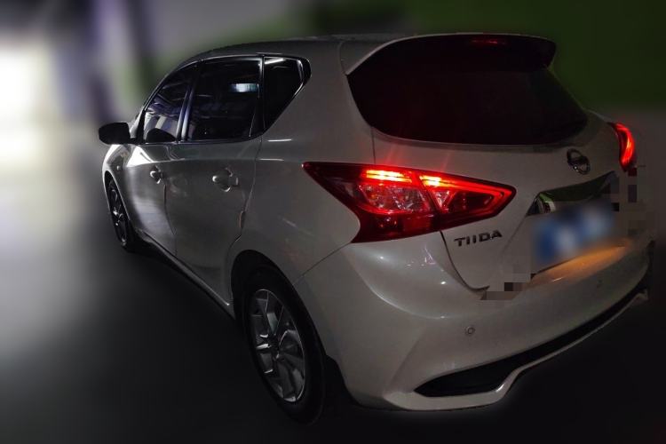 Used Nissan Tiida 2020 1.6L CVT Cool Edition Rear Left 45 Deg