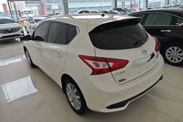 Used Nissan Tiida 2020 1.6L CVT Cool Edition Rear Left 45 Deg
