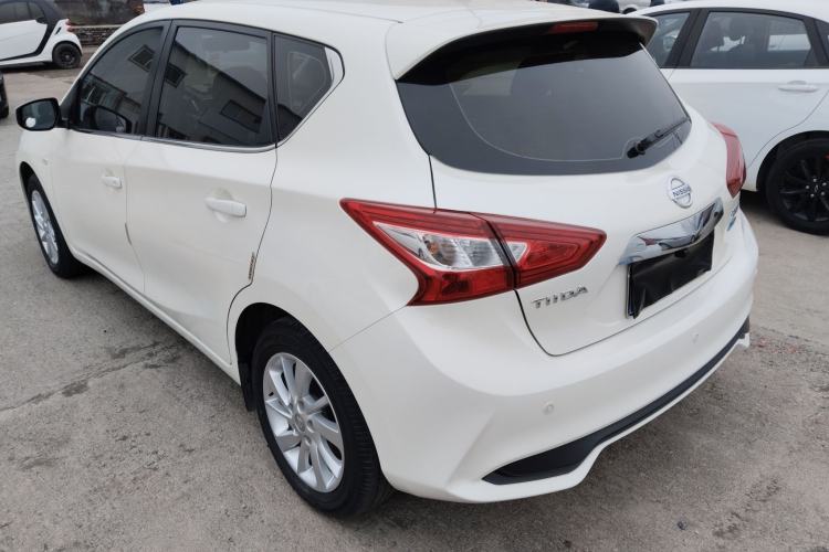 Used Nissan Tiida 2020 1.6L CVT Cool Edition Rear Left 45 Deg
