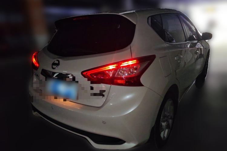Used Nissan Tiida 2020 1.6L CVT Cool Edition Rear Right 45 Deg