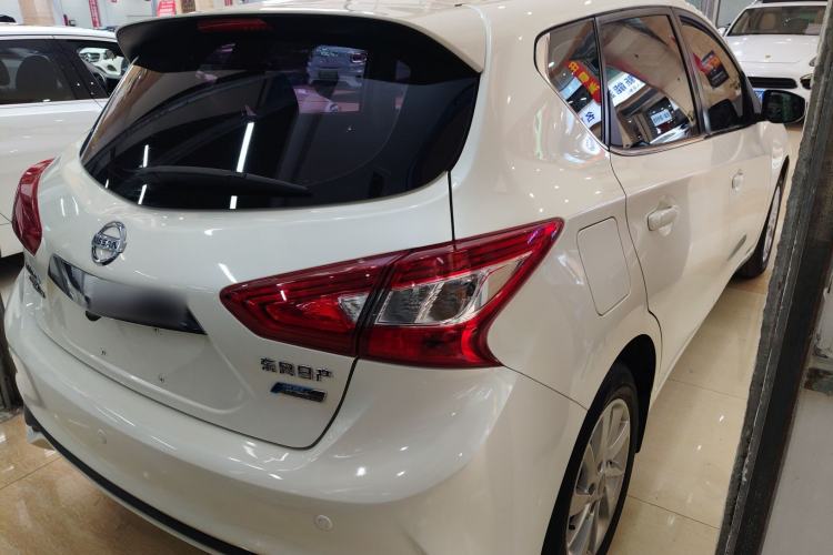 Used Nissan Tiida 2020 1.6L CVT Cool Edition Rear Right 45 Deg