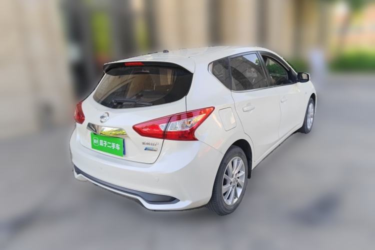 Used Nissan Tiida 2020 1.6L CVT Cool Edition Rear Right 45 Deg