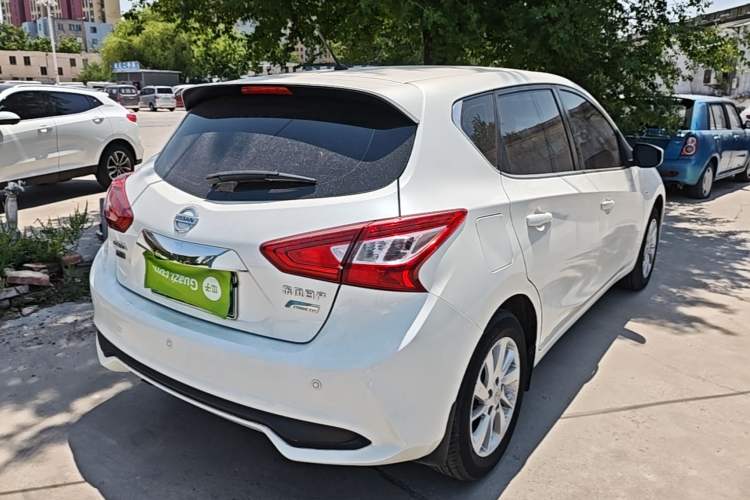 Used Nissan Tiida 2020 1.6L CVT Cool Edition Rear Right 45 Deg