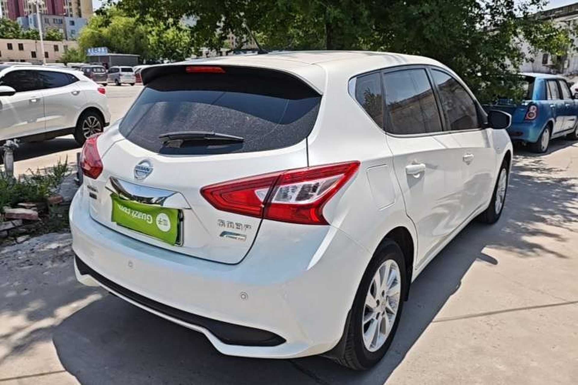 Used Nissan Tiida 2020 1.6L CVT Cool Edition Rear Right 45 Deg