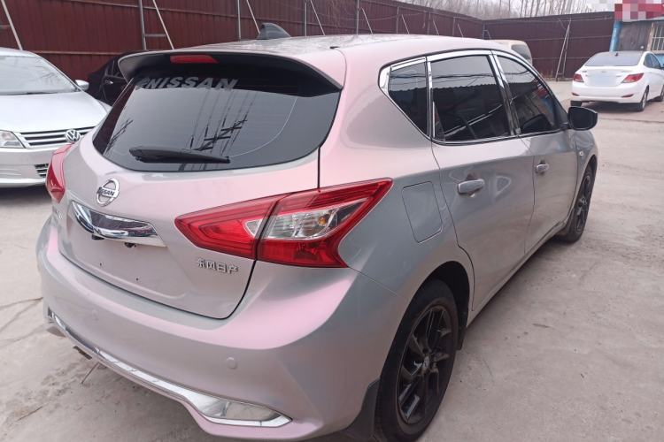 Used Nissan Tiida 2021 1.6L CVT Cool Edition Rear Right 45 Deg