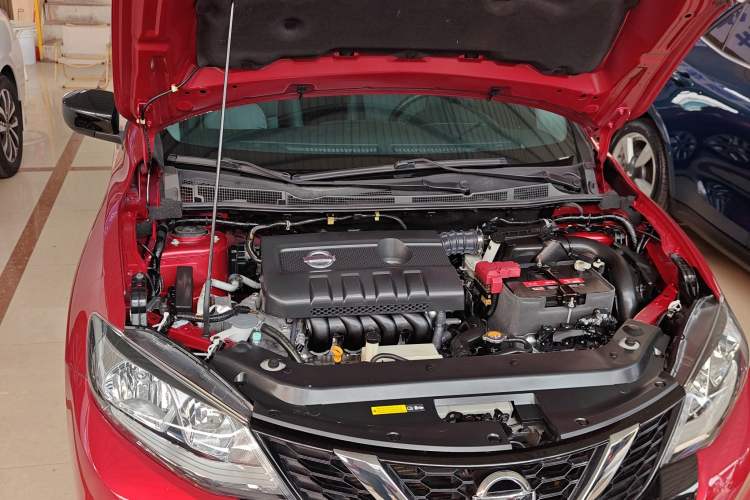 Used Nissan Tiida 2021 1.6L CVT Cool Edition Engine Bay