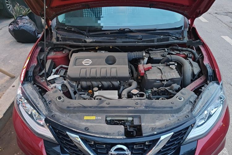 Used Nissan Tiida 2021 1.6L CVT Cool Edition Engine Bay